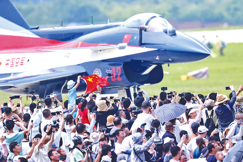 大奶女人日逼视频长春航空展迎来首个公众日